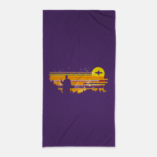 Can't Take the Sky From Me-none beach towel-kharmazero