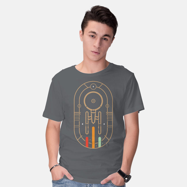 Fly Boldy-mens basic tee-BadBox