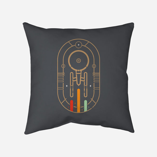 Fly Boldy-none removable cover w insert throw pillow-BadBox