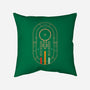 Fly Boldy-none removable cover w insert throw pillow-BadBox