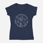 The Dice Giveth-womens v-neck tee-ShirtGoblin