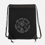The Dice Giveth-none drawstring bag-ShirtGoblin