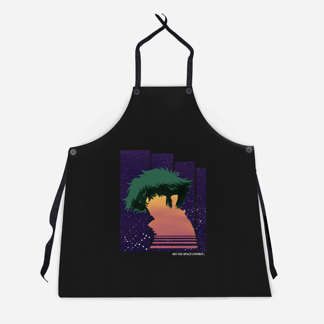 Bebop a Cowboy-unisex kitchen apron-intheo9