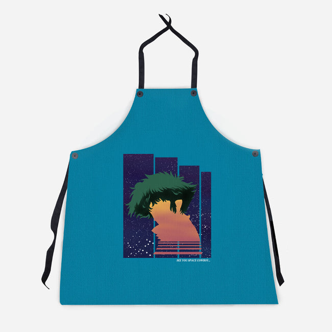 Bebop a Cowboy-unisex kitchen apron-intheo9