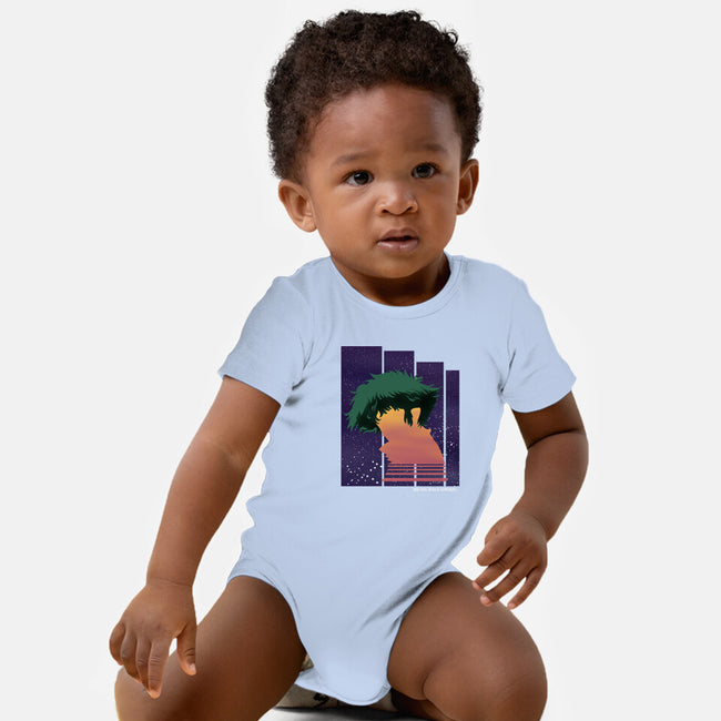Bebop a Cowboy-baby basic onesie-intheo9