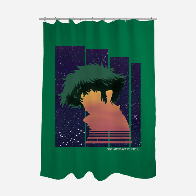 Bebop a Cowboy-none polyester shower curtain-intheo9