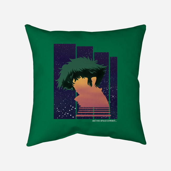Bebop a Cowboy-none removable cover throw pillow-intheo9