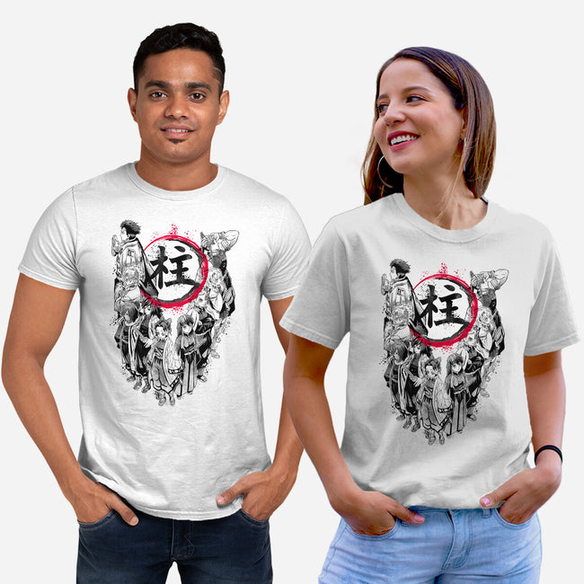 Pillars-unisex basic tee-Andriu