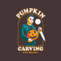 Carving With Michael-none removable cover w insert throw pillow-DinoMike
