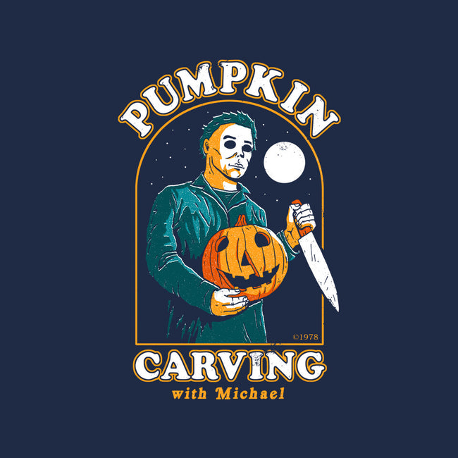 Carving With Michael-womens v-neck tee-DinoMike