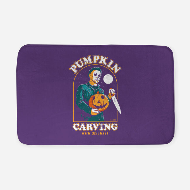 Carving With Michael-none memory foam bath mat-DinoMike