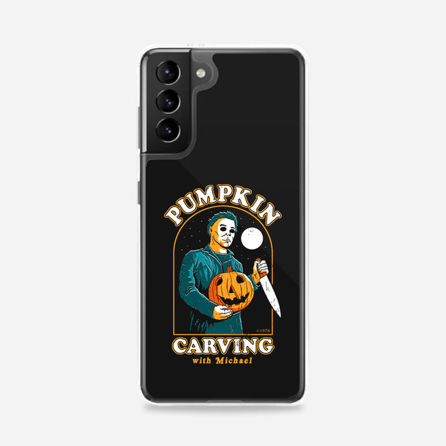 Carving With Michael-samsung snap phone case-DinoMike