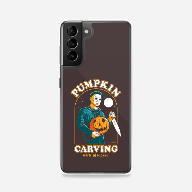 Carving With Michael-samsung snap phone case-DinoMike