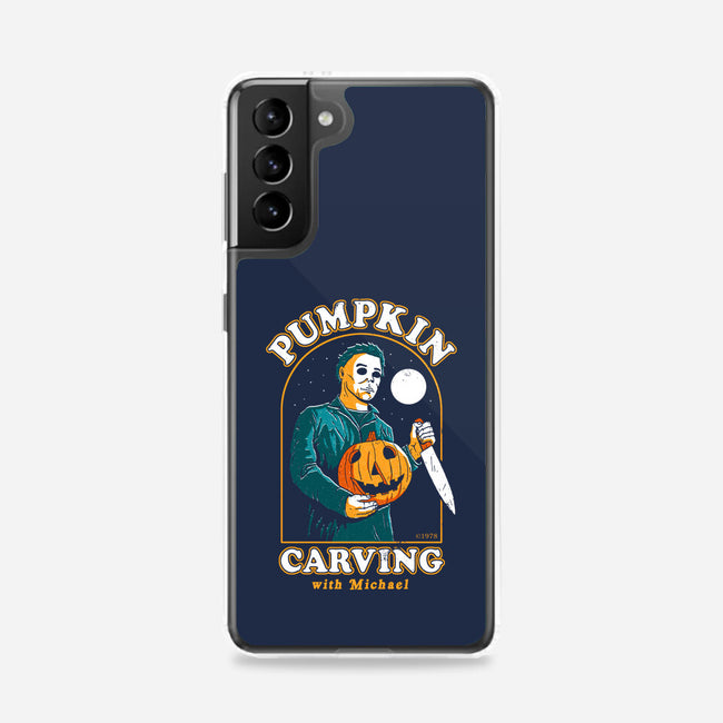 Carving With Michael-samsung snap phone case-DinoMike