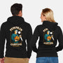 Carving With Michael-unisex zip-up sweatshirt-DinoMike