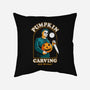 Carving With Michael-none removable cover w insert throw pillow-DinoMike