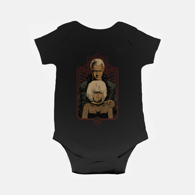 Replicants-baby basic onesie-Hafaell