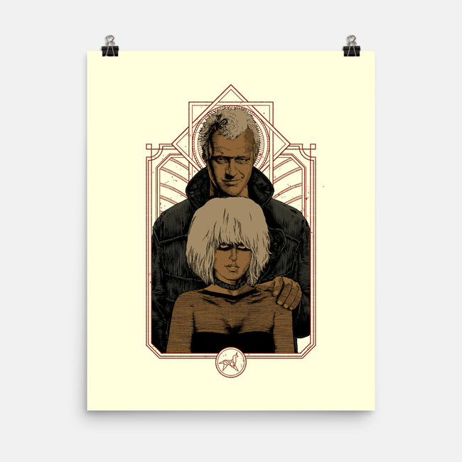 Replicants-none matte poster-Hafaell