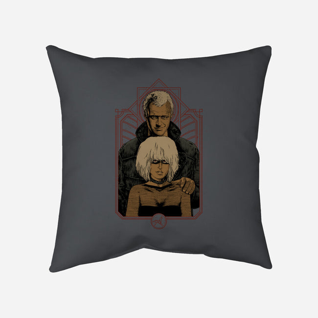 Replicants-none removable cover w insert throw pillow-Hafaell