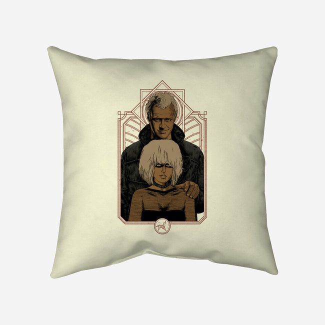 Replicants-none removable cover w insert throw pillow-Hafaell