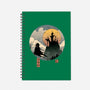 Vampire Slayer in Edo-none dot grid notebook-vp021