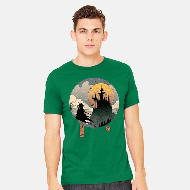 Vampire Slayer in Edo-mens heavyweight tee-vp021