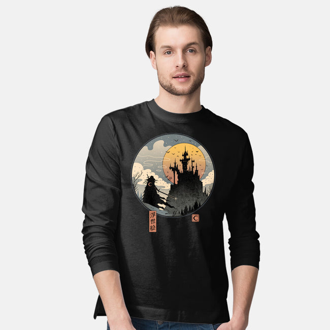 Vampire Slayer in Edo-mens long sleeved tee-vp021