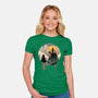 Vampire Slayer in Edo-womens fitted tee-vp021