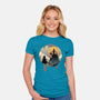 Vampire Slayer in Edo-womens fitted tee-vp021