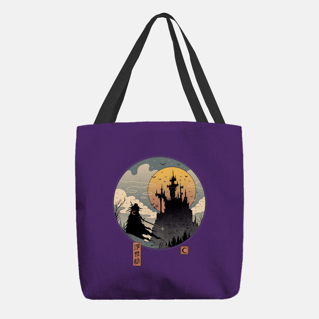 Vampire Slayer in Edo-none basic tote-vp021
