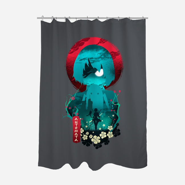 Become As God-none polyester shower curtain-hirolabs