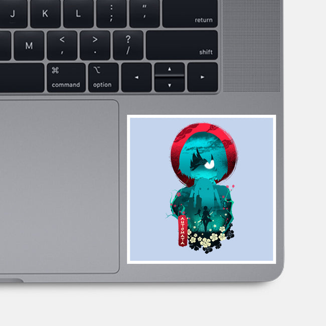 Become As God-none glossy sticker-hirolabs