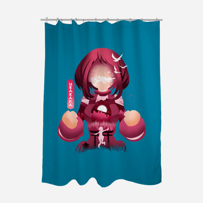 Uravity-none polyester shower curtain-hirolabs