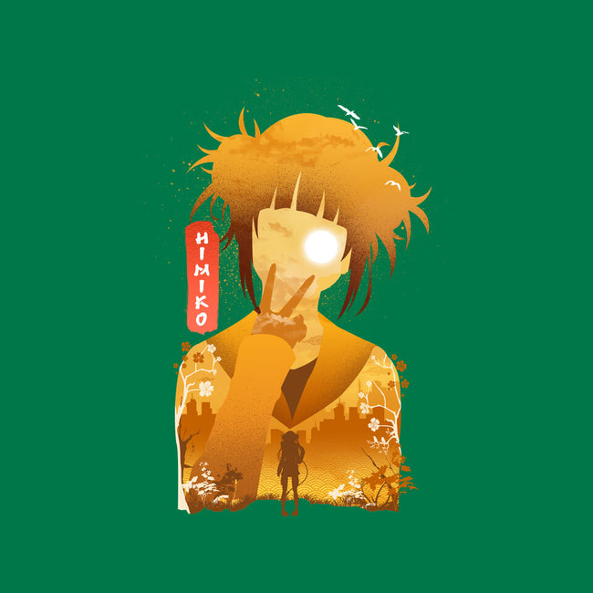 Himiko-none polyester shower curtain-hirolabs