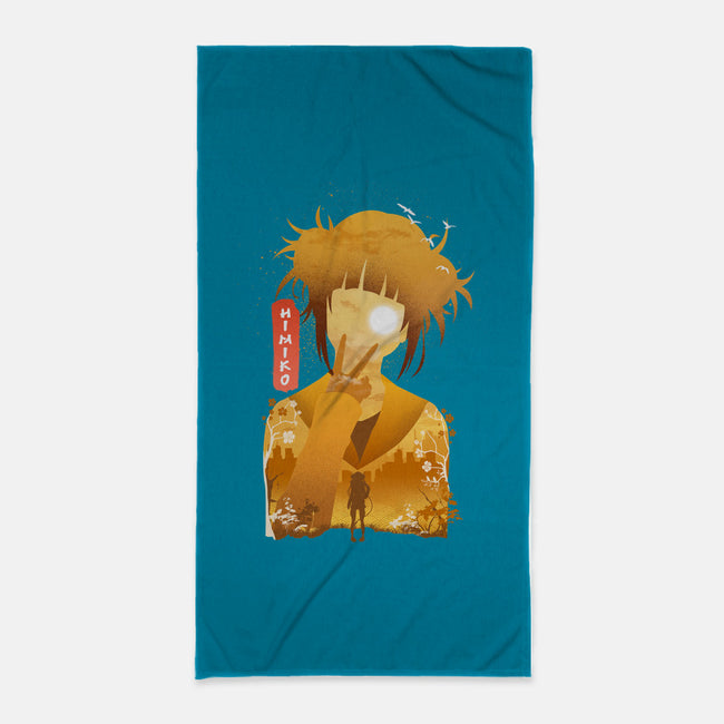 Himiko-none beach towel-hirolabs