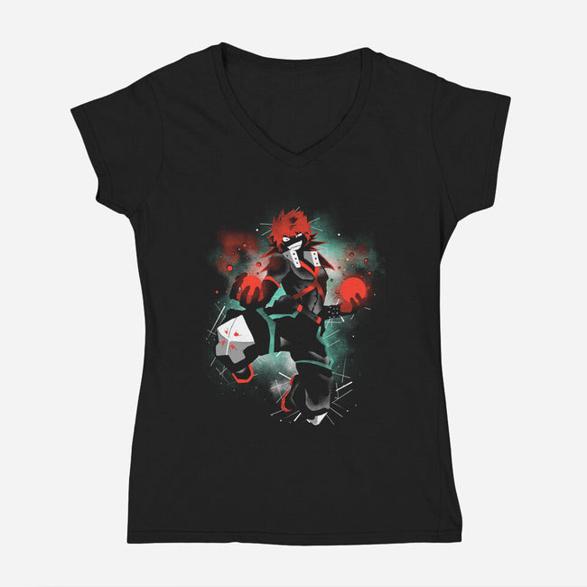 Ultra Bakugo-womens v-neck tee-constantine2454