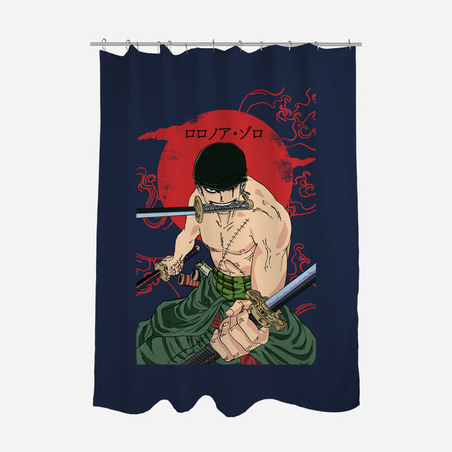 Hunter Of Pirates-none polyester shower curtain-Jelly89