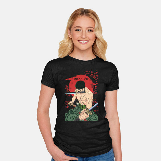 Hunter Of Pirates-womens fitted tee-Jelly89