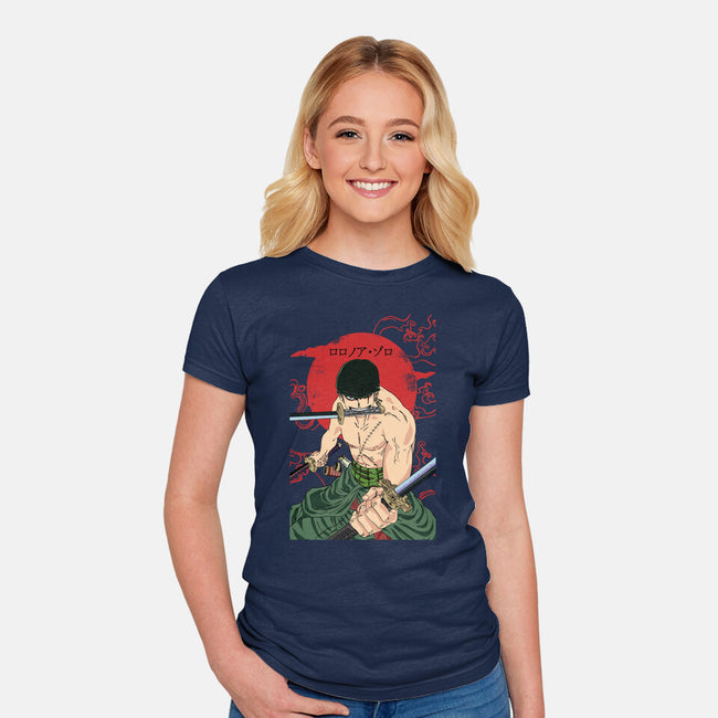 Hunter Of Pirates-womens fitted tee-Jelly89