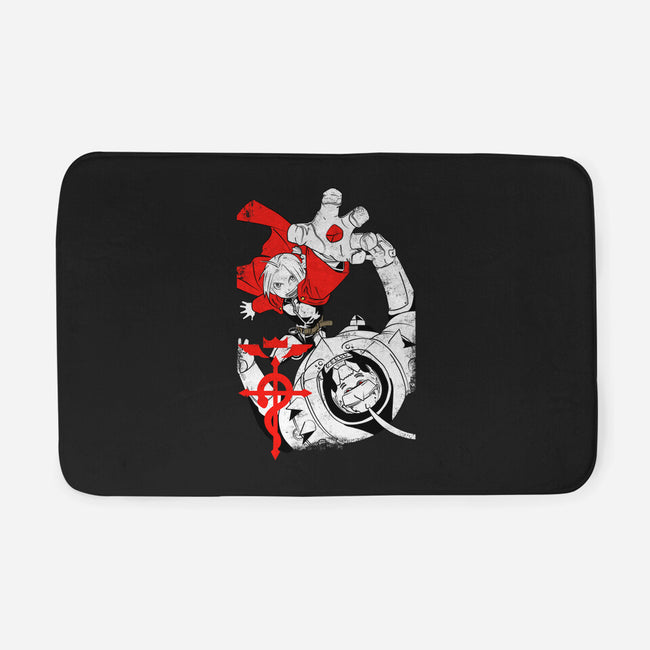 Brothers Of Alchemy-none memory foam bath mat-Jelly89