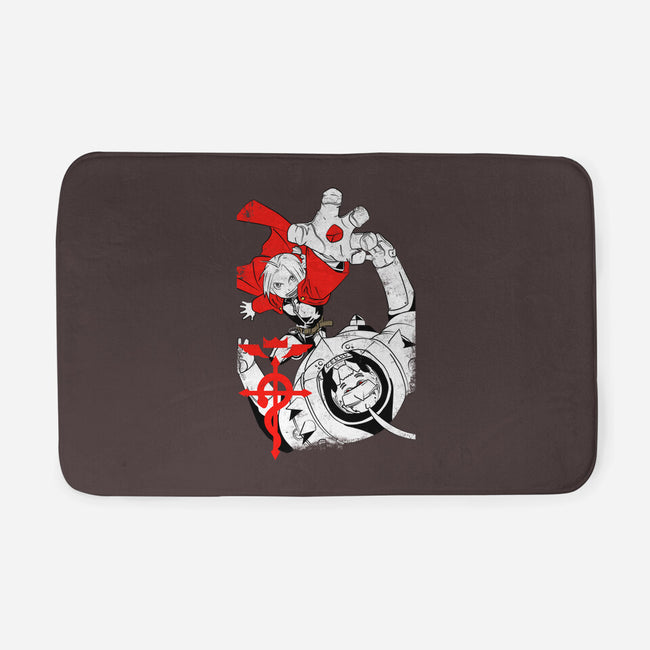 Brothers Of Alchemy-none memory foam bath mat-Jelly89
