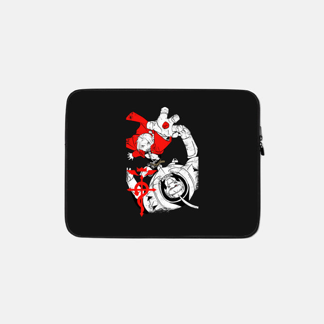 Brothers Of Alchemy-none zippered laptop sleeve-Jelly89