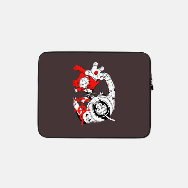 Brothers Of Alchemy-none zippered laptop sleeve-Jelly89