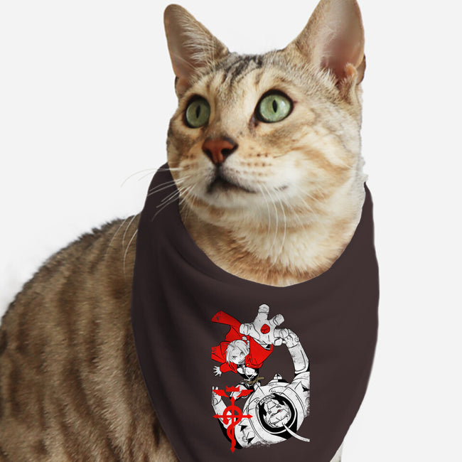 Brothers Of Alchemy-cat bandana pet collar-Jelly89