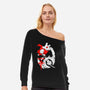 Brothers Of Alchemy-womens off shoulder sweatshirt-Jelly89