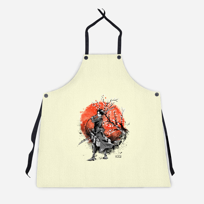 Slayer Of Titans Ink-unisex kitchen apron-IKILO