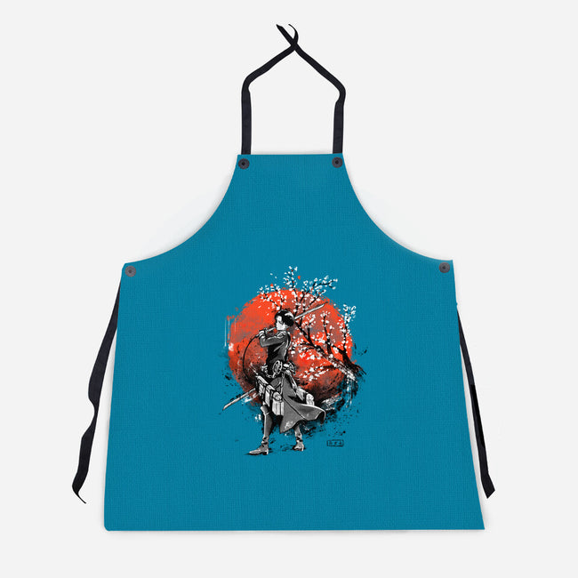Slayer Of Titans Ink-unisex kitchen apron-IKILO