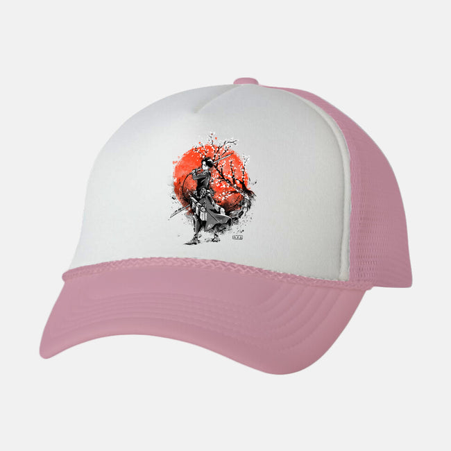 Slayer Of Titans Ink-unisex trucker hat-IKILO