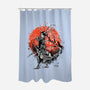 Slayer Of Titans Ink-none polyester shower curtain-IKILO