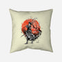 Slayer Of Titans Ink-none removable cover throw pillow-IKILO